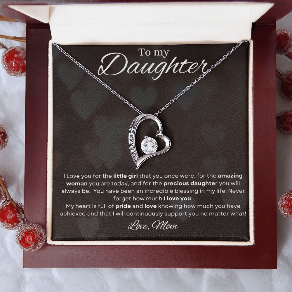 To My Daughter from Mom | Forever Love Necklace