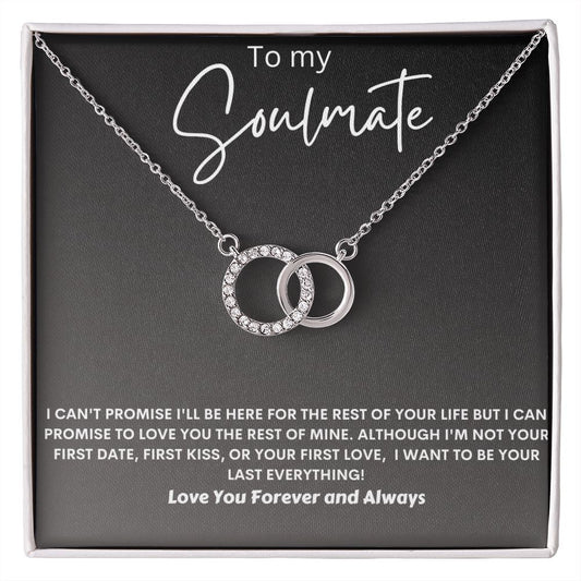 To My Soulmate | Perfect Pair Necklace