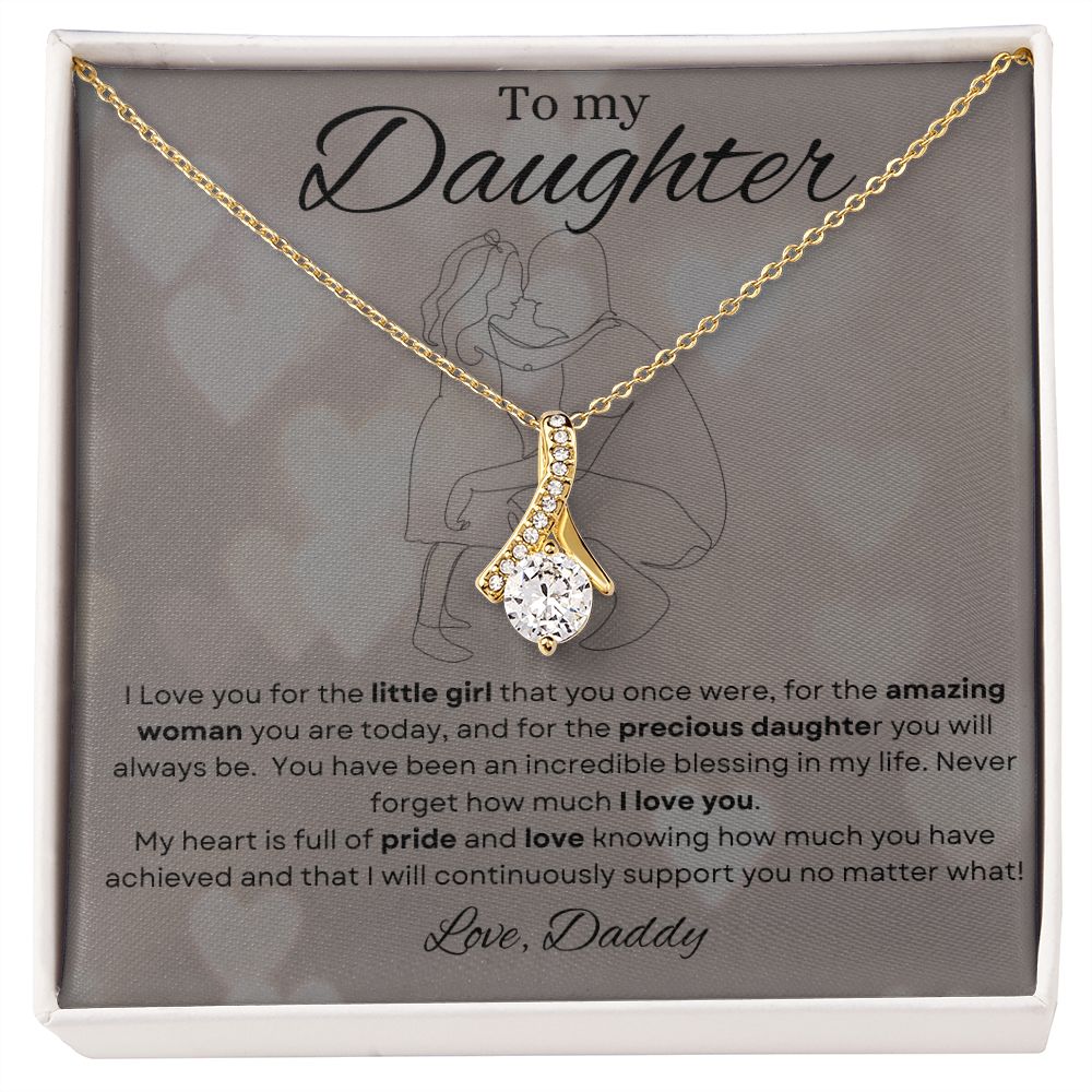 To my Daughter from Daddy | Alluring Beauty Necklace