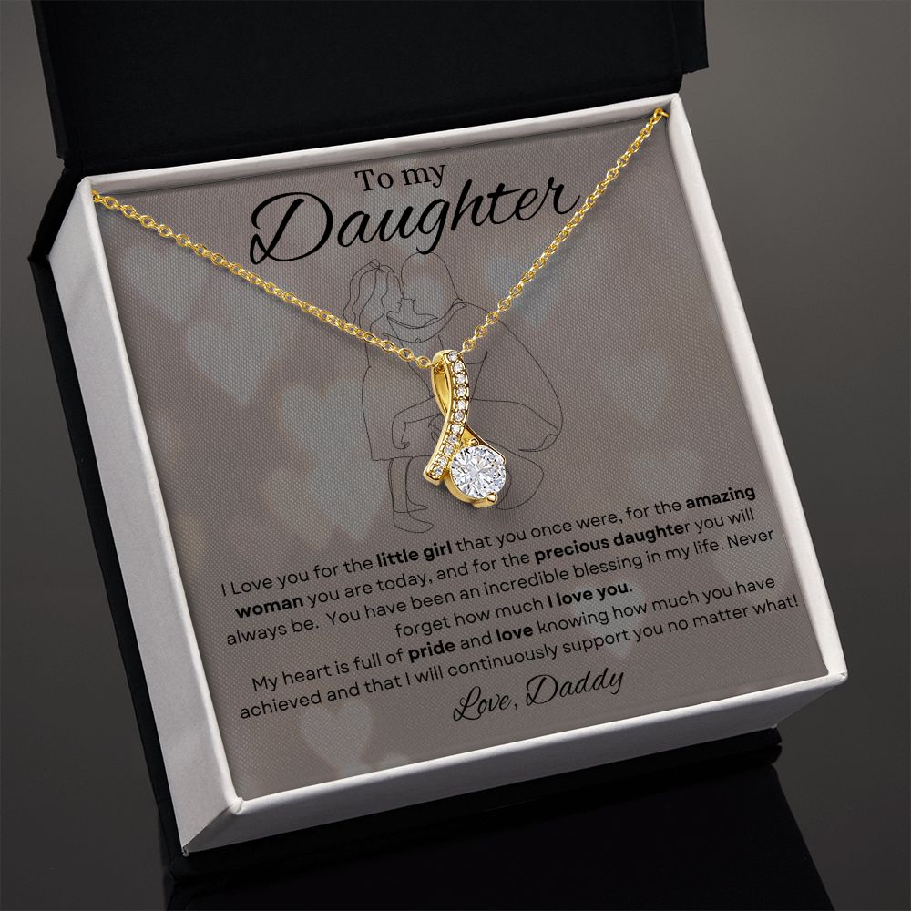 To my Daughter from Daddy | Alluring Beauty Necklace
