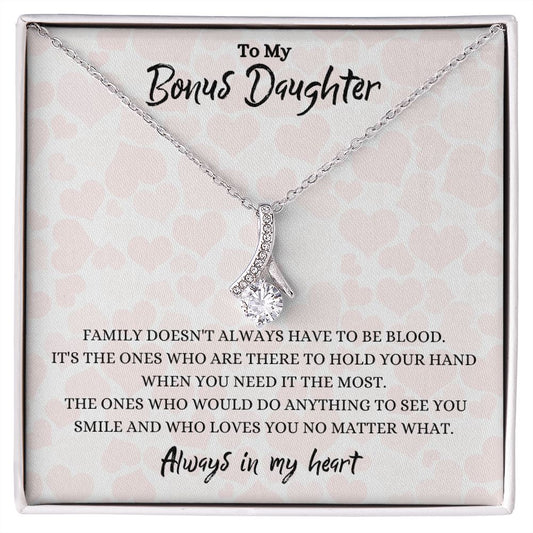 To my Bonus Daughter | Alluring Beauty Necklace
