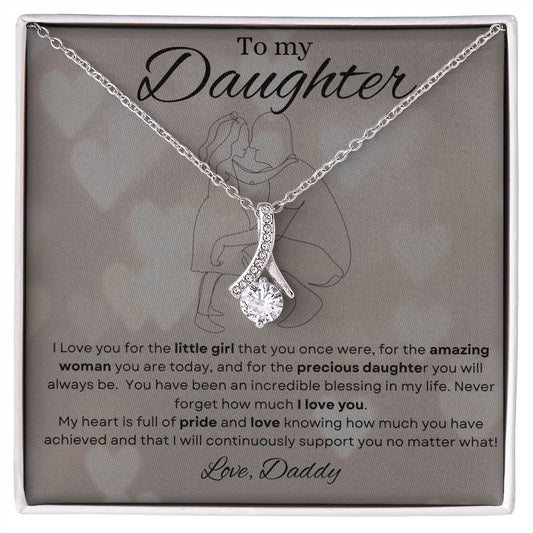 To my Daughter from Daddy | Alluring Beauty Necklace