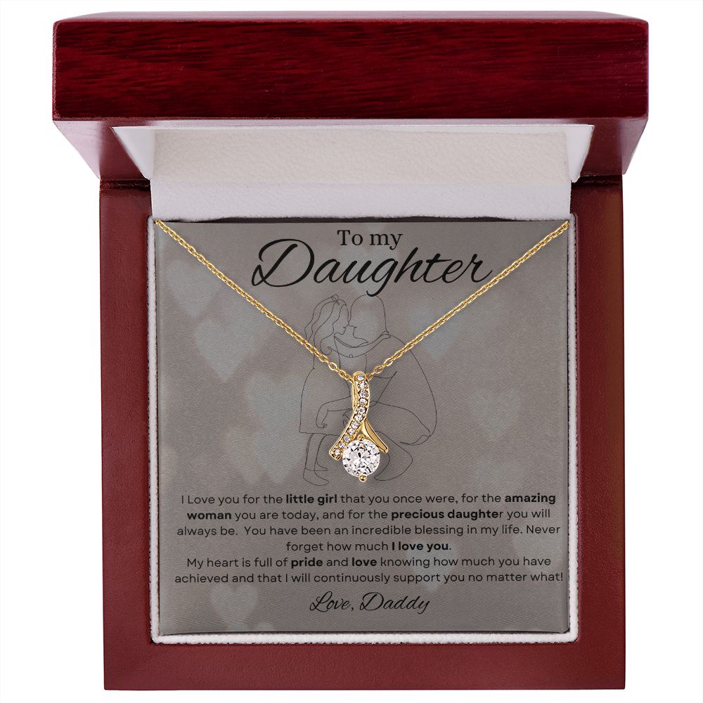 To my Daughter from Daddy | Alluring Beauty Necklace