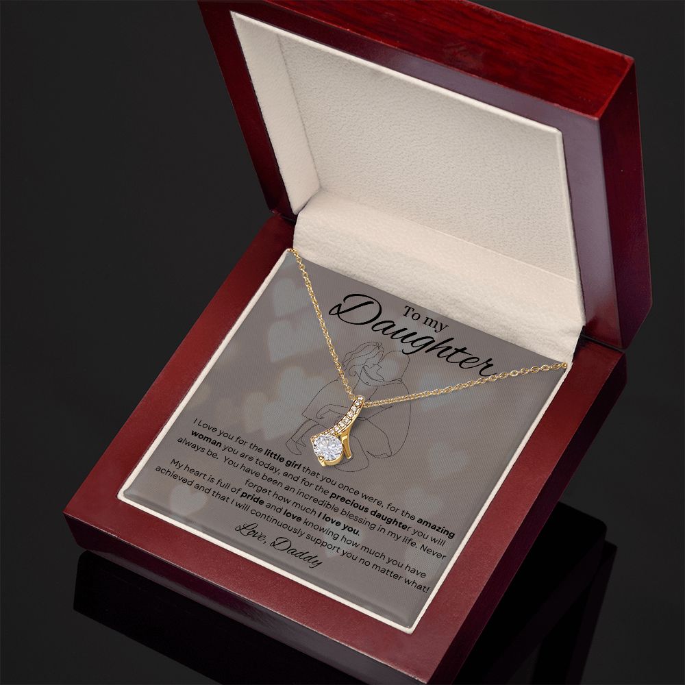 To my Daughter from Daddy | Alluring Beauty Necklace