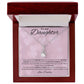 To My Daughter from Daddy | Alluring Beauty Necklace (pink)