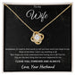 To My Wife | Love Knot Necklace