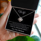 To My Wife | Love Knot Necklace