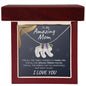 Amazing Mom | Engraved Birthstone Foot