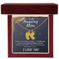 Amazing Mom | Engraved Birthstone Foot