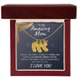 Amazing Mom | Engraved Birthstone Foot