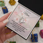To My Loving Mom | Forever Grateful Forever Love Necklace