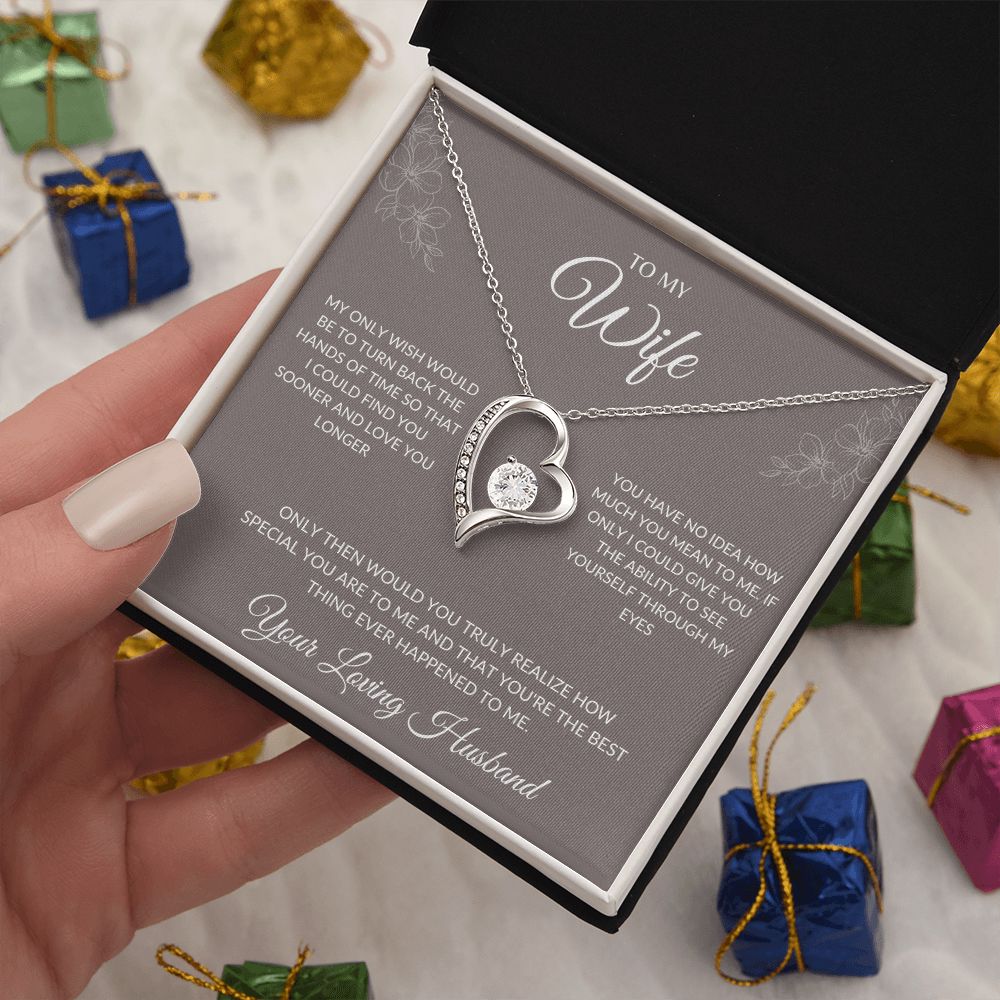 To My Wife | Only Wish Forever Love Necklace