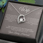 To My Wife | Only Wish Forever Love Necklace