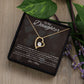 To My Daughter from Mom | Forever Love Necklace