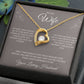 To My Wife | Only Wish Forever Love Necklace